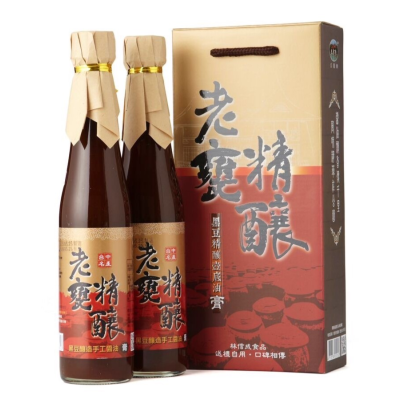 老甕精釀壺底油膏2瓶入禮盒【420毫升x2瓶】